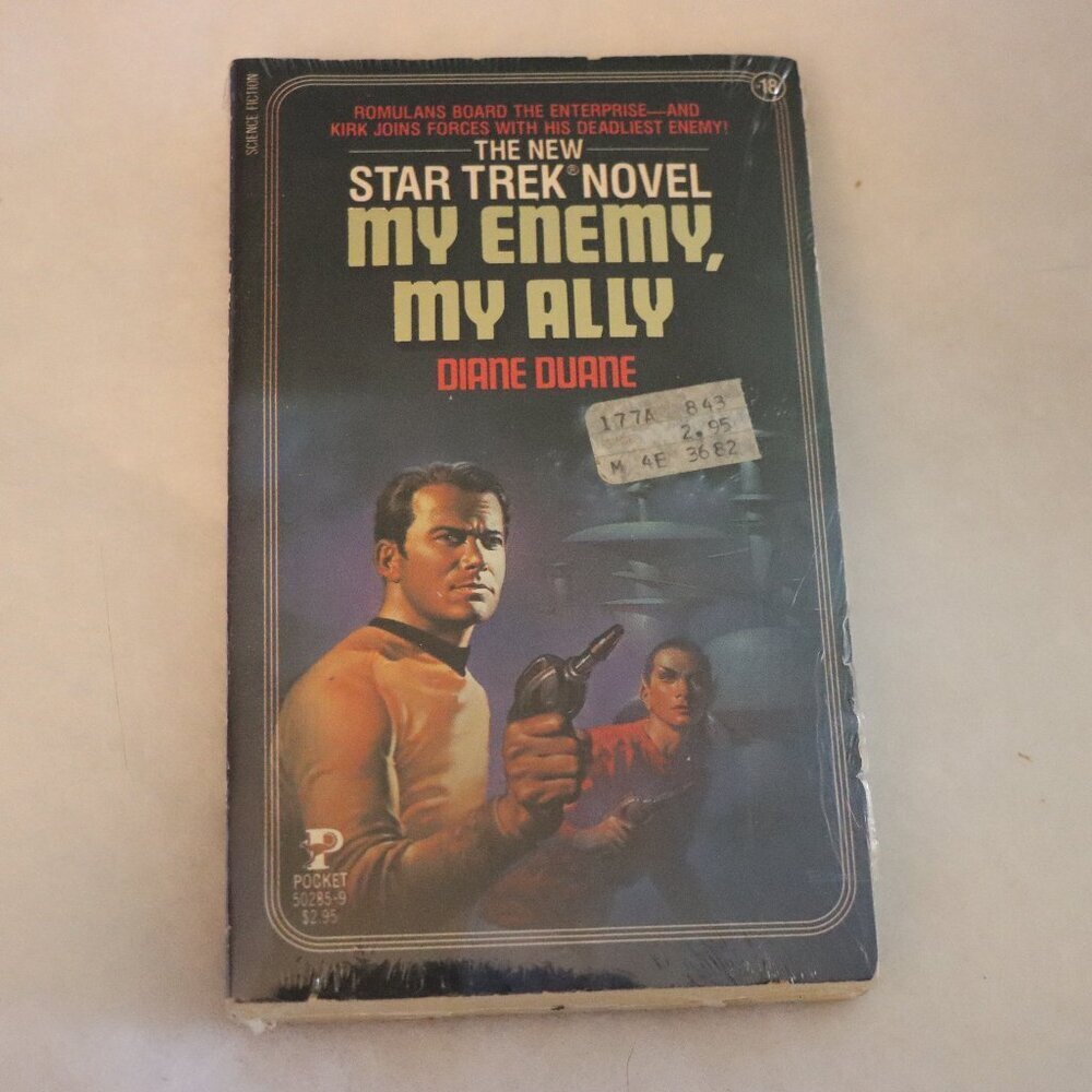 My Enemy, My Ally Novel by Diane Duane, Star Trek Paperback novel NWT